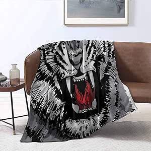 Amazon.com: Flyerer Cooling Blanket - Safari, Tiger Roars ...
