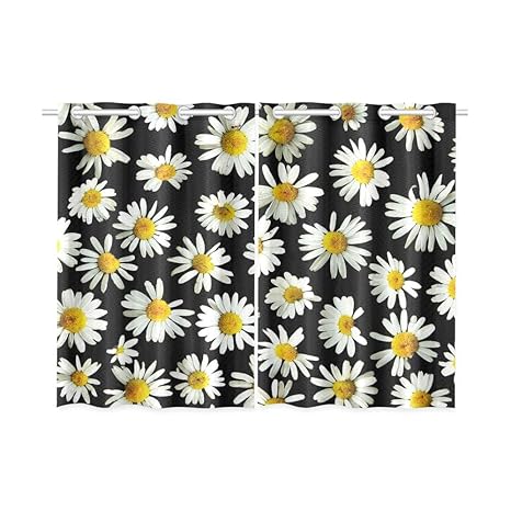 Amazon Com Interestprint Floral Home Kitchen Decor White Daisy
