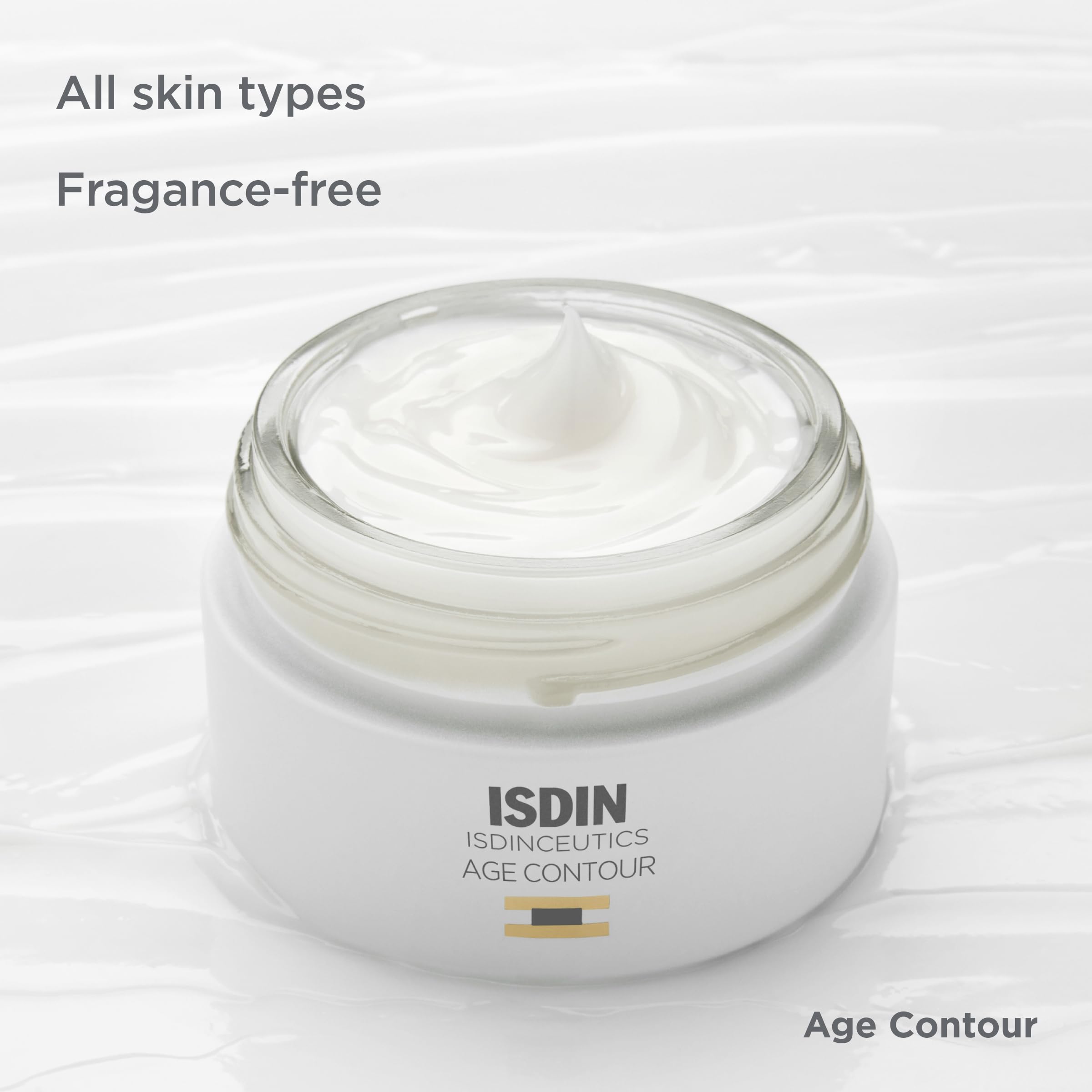 Isdinceutics Age Contour Firming and Rejuvenating Cream - Face Moisturizer with Niacinamide. Visibly Reduces Wrinkles, 18.1 OZ.