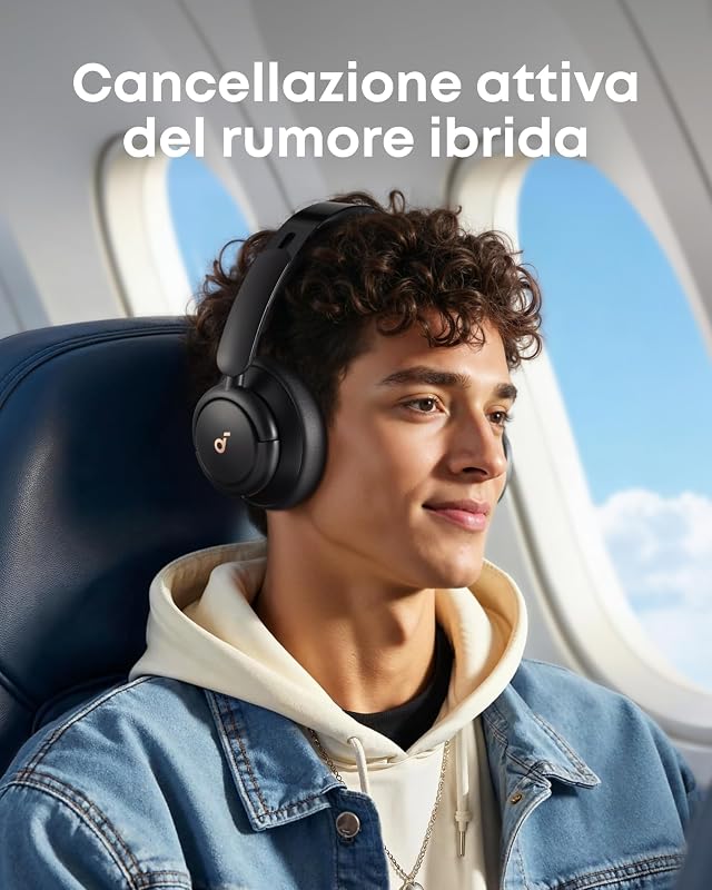 di Anker Q30, Cuffie Bluetooth Over Ear con Cancellazione Rumore
