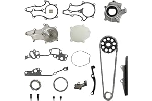 Timing Chain Kit Oil Pump & Water Pump Fit For 4Runner Celica 22R 22RE 22REC Engine 2.4L 1985-1995 13523-38011 13521-38010
