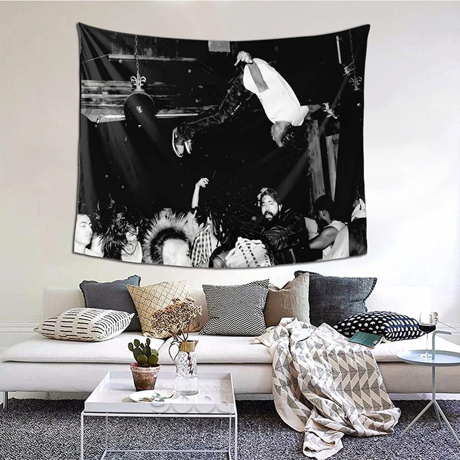 Tapestries - GAKILOVE Playboi Carti Tapestry, Boutique Funny Tapestry Die Lit Tapestry Wall Hanging Home Decorations for Living Room Bedroom Dorm Decor (60 x 51 in), 59.1inch x 51.2inch