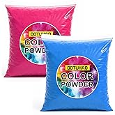 DOTUHAO Gender Reveal Powder - 1LB Blue & 1LB Pink Color Powder, Colors Run Powders, Colosr Toss, and Car Burnout, Holi Festival - Perfect Gender Reveal Powders(Blue&Pink,2LB)