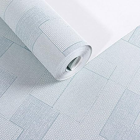 Simple Modern Non Woven Wallpaper Plain Living Room Study