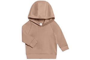 Colored Organics - Organic Cotton Long Sleeve Baby & Toddler Hoodie Pullover Shirt - Boy & Girl Clothing