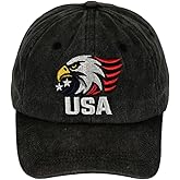 American Flag Trucker Hat Patriotic Baseball Cap for Men Women Adjustable Embroidered Trucker Hats for Men