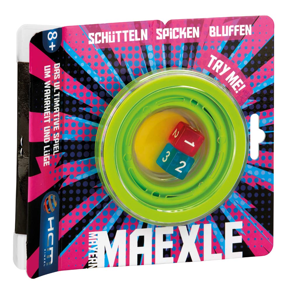 Maexle – The Classic Dice Game Party Game for Game Evening – HCM Kinzel – 55137