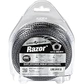Stens 380-911 Silver Streak Razor Trimmer Line.095 1/2 lb. Donut, ea, 1 | OEM replacement, for outdoor power equipment, 115' Approximate Length, Color Gray, 0.095 in Diameter, Shape Twist, 380-911