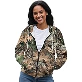 SEANATIVE Women Zip Up Hoodies Drawstring Sweatshirt Long Sleeve Casual Hoodie Jacket with Pocket Size XS-5XL