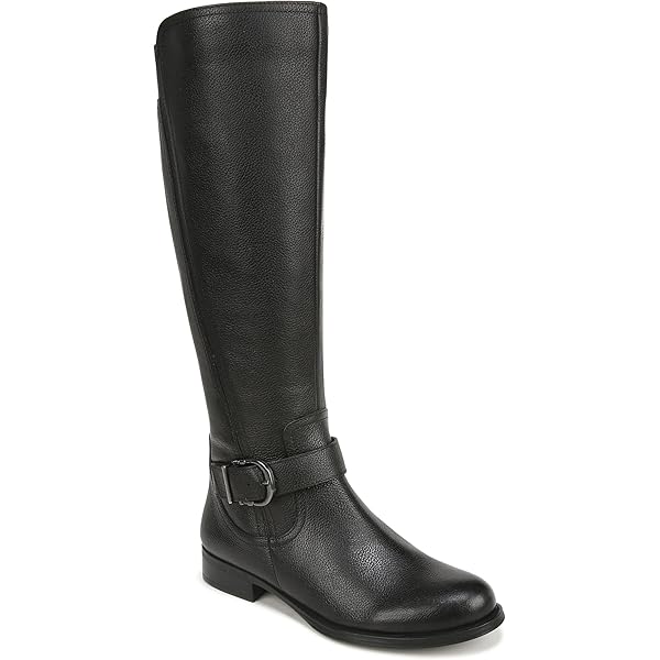 Amazon.com | Rockport Women's Evalyn Tall Boot Easy Care, BLACK