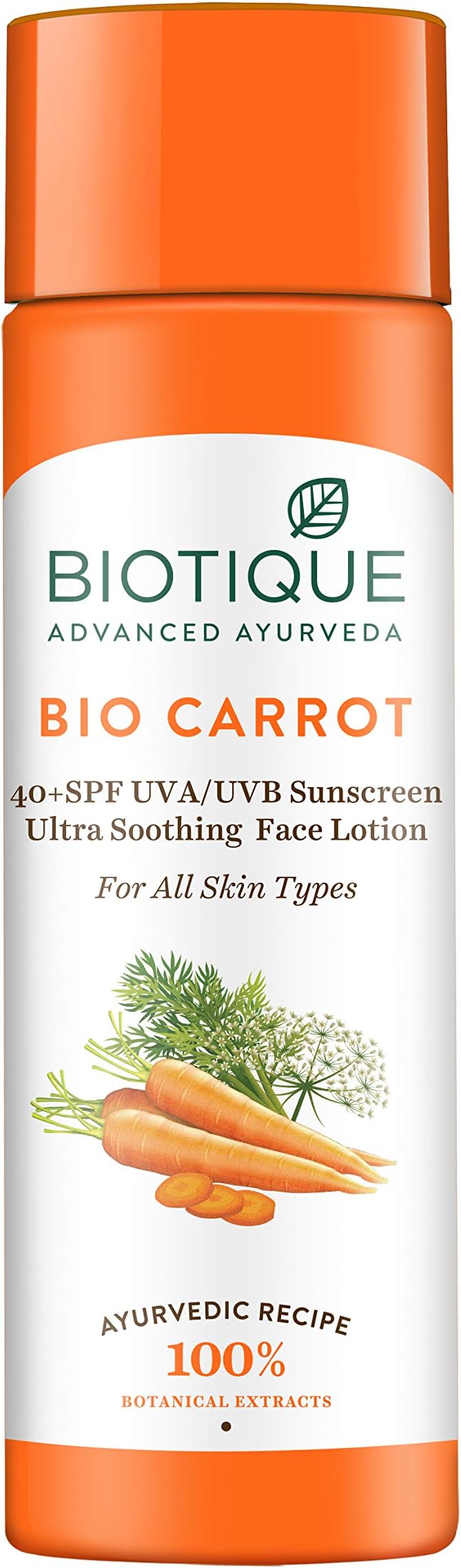 biotique carrot sunscreen