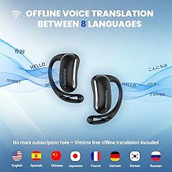 ANFIER Translation Earbuds Real-Time for iPhone