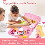Hahaland Montessori Busy Board 21-in-1 Activity for 3+ Play & Learn view 3