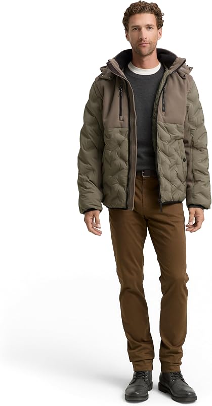 Veste pour Homme, 1046977, Vert Olive fumée, Taille M, 32097 - Smokey Olive Green, M