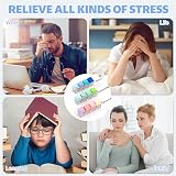 Leikedun 3Pcs Keyboard Fidget Toy 4-Button Keychain Stress Relief Clicker view 7