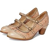 Spring Step L'Artiste Gaviria Mary Jane Heels | Baroque-Inspired Leather Pumps with Double Straps