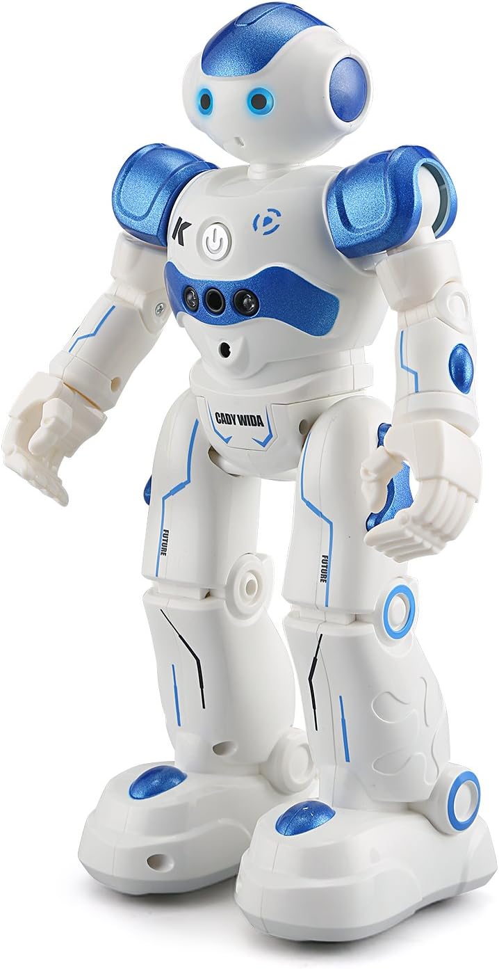 ZMZS Remote Control Robot Kids, Intellectual Gesture Sensor and RC Remote Control Rechargeable Robot Toys Kids Walking,Sliding,Turning,Singing,Dancing