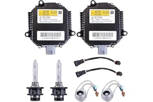 TukboTech 28474-89904, 284748991A Xenon HID Head Lamp Ballast Control Unit Module Stability Replacement for Nissan 350Z Altima Maxima Rogue Infiniti G35 G37 FX35 QX QX56 (2PCS)