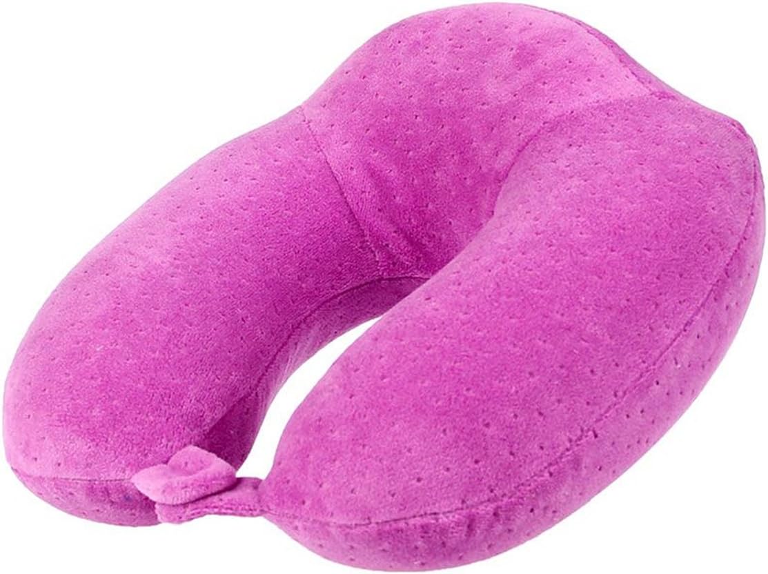 Amazon Com Zszbace Memory Foam Travel Pillow Round U Shaped Neck