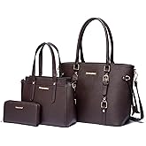Montana West 3PCS Purses for Women Tote Bag and Wallet Set Shoulder Satchel Handbags