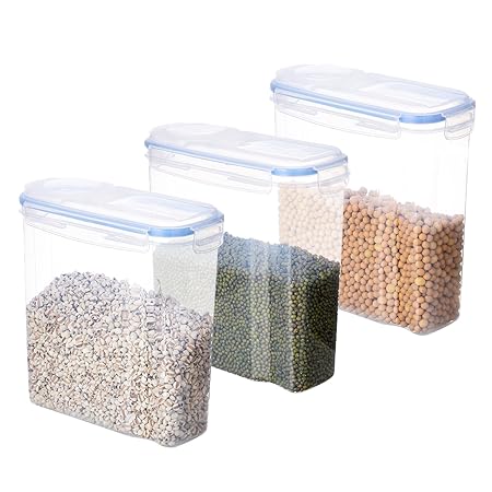 SAVORLIVING Contenedor de Alimentos Plastico Contenedores de ...