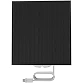 myQ Solar Panel for myQ Outdoor Battery Camera, 6.5 Foot (2m) USB-C Cable, Waterproof, 3.8W and 5V, 360&deg; Rotation &amp; 180&deg; Tilt