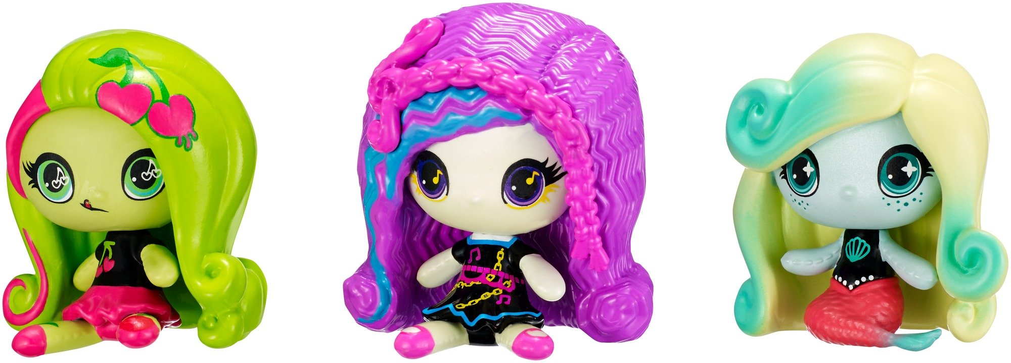 Monster High MINI 3 PACK - VENUS ARI HAUNTINGTON LAGOONA SEASON 2 FIGURES