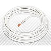 YeloDeer 12 AWG (16.4 FT) Mica High Temperature Wire -76-932 ℉ | Mica Electrical Glass Fiber Heat Resistant Wire, High Temperature Places Such as Lamp Boiler Heater
