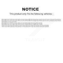 Kugel Front Wheel Bearing And Hub Assembly Pair