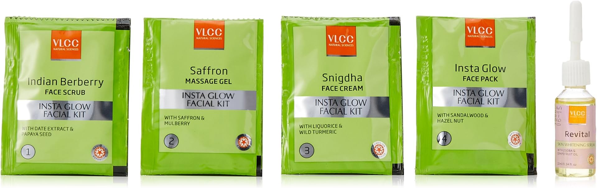 VLCC Insta Glow Facial Kit with Free Additional Session