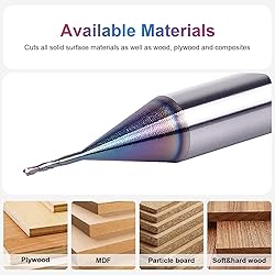 SpeTool 1/32 Inch Cutting Diamter Upcut Spiral