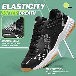 ASHION Pickleball Shoes for Men Tennis Racquetball