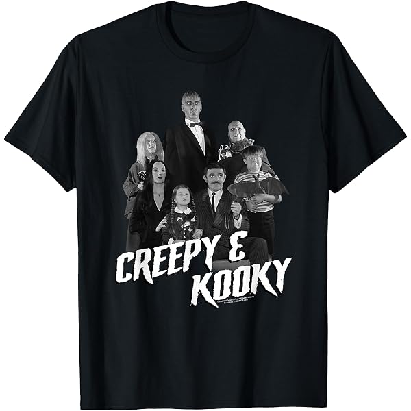 Amazon.com: The Addams Family Wednesday Everyone is a Freak T