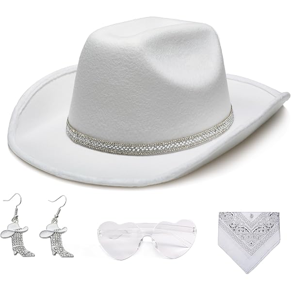 Amazon.com: C.C Sparkly Sequin Cowboy Hat with Suede String  display picture 3