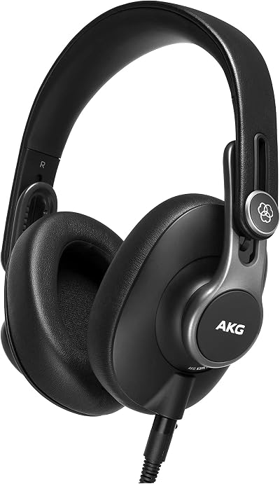 AKG K371 Studio Headphones Over-Ear Closed Back 50mm Transducers 32 Ohms