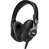 AKG K371 Closed Over-Ear Studio Folding Headphones - Black