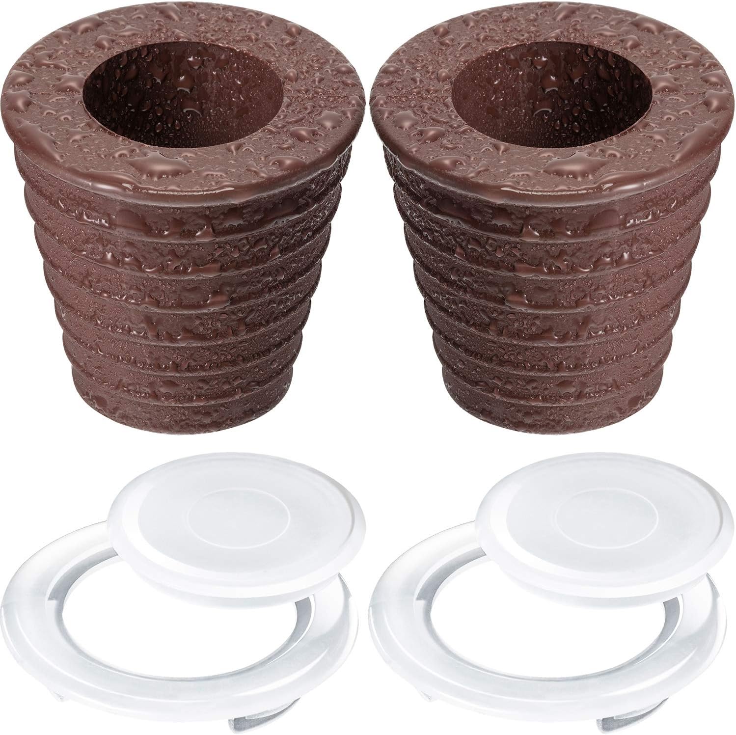 Pelopy Umbrella Cone Wedge And Table Umbrella Hole Ring And Cap Set For Outdoor Patio Umbrella Umbrella Pole Diameter 1 1 2 Inch Or Smaller 2 Black Transparent Garden Outdoor Cjp Org In