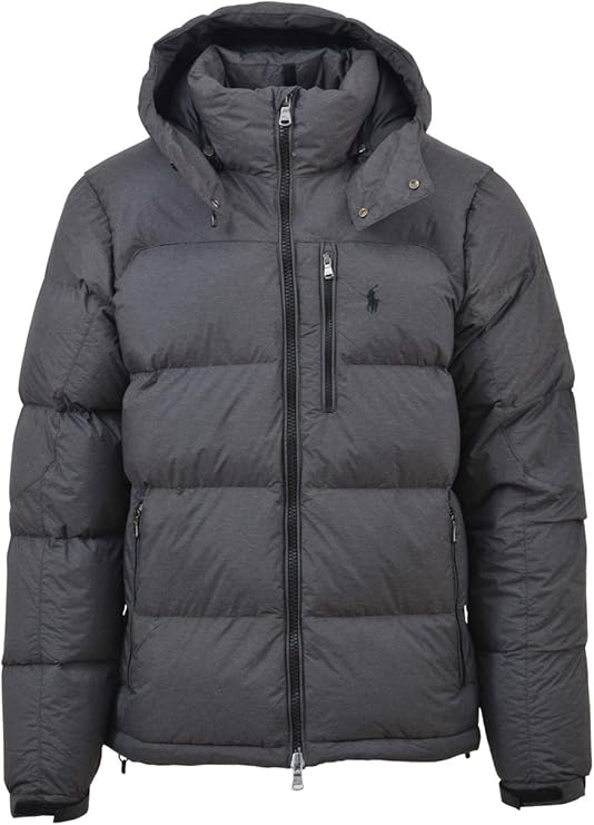 doudoune ralph lauren homme grise