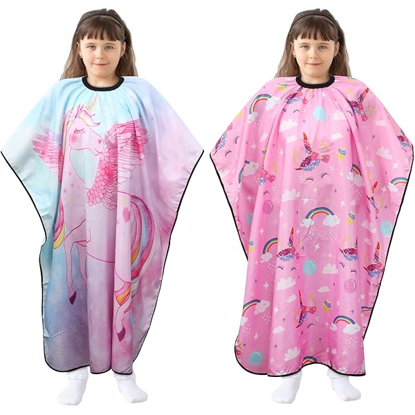 Kids Children Hair Cutting Cape Haircut Gown Cloth  Produktbild-Vorschau 10