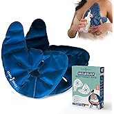 Breast Heating Pad & Cooling Gel Packs (x2) | Ice & Heat Therapy for Breastfeeding, Post Surgery Recovery, Mastectomy, Augmentation, Reduction | Hot & Cold