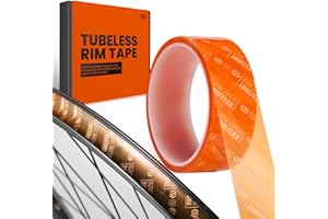 CNCLOL CNC Tubeless Rim Tape,Bike Wheel Rim Tape 10m-Tubular Tube Tapes 19/21/23/25/27/30/32/35mm Width for Tubeless Bicycle/MTB/Road/Gravel Bike Motorcycle Wheel Tire Tape.Semi-Transparent