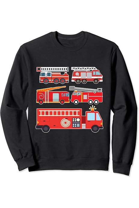 gap fire truck sweater