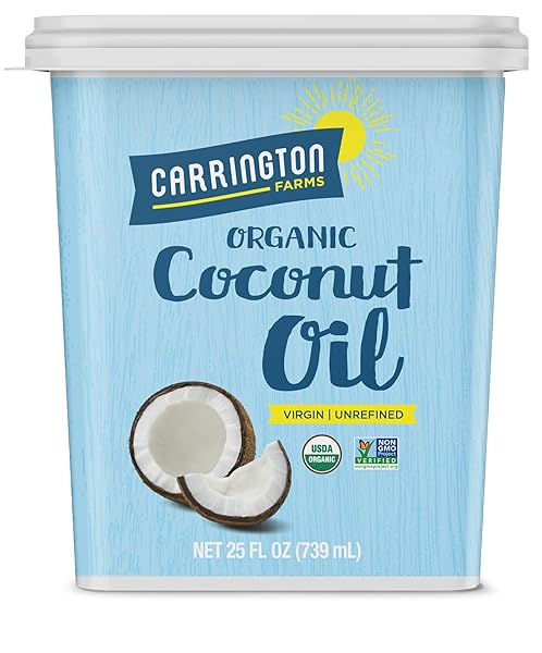 CARRINGTON FARMS ORGANIC VIRGIN COCONUT OIL – MULTI-USE,...