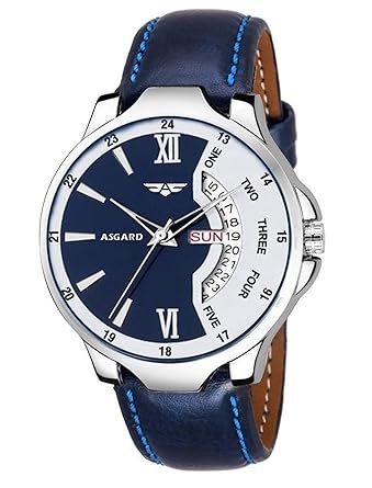Day n Date Feature Blue Dial Watch for Men, Boys
