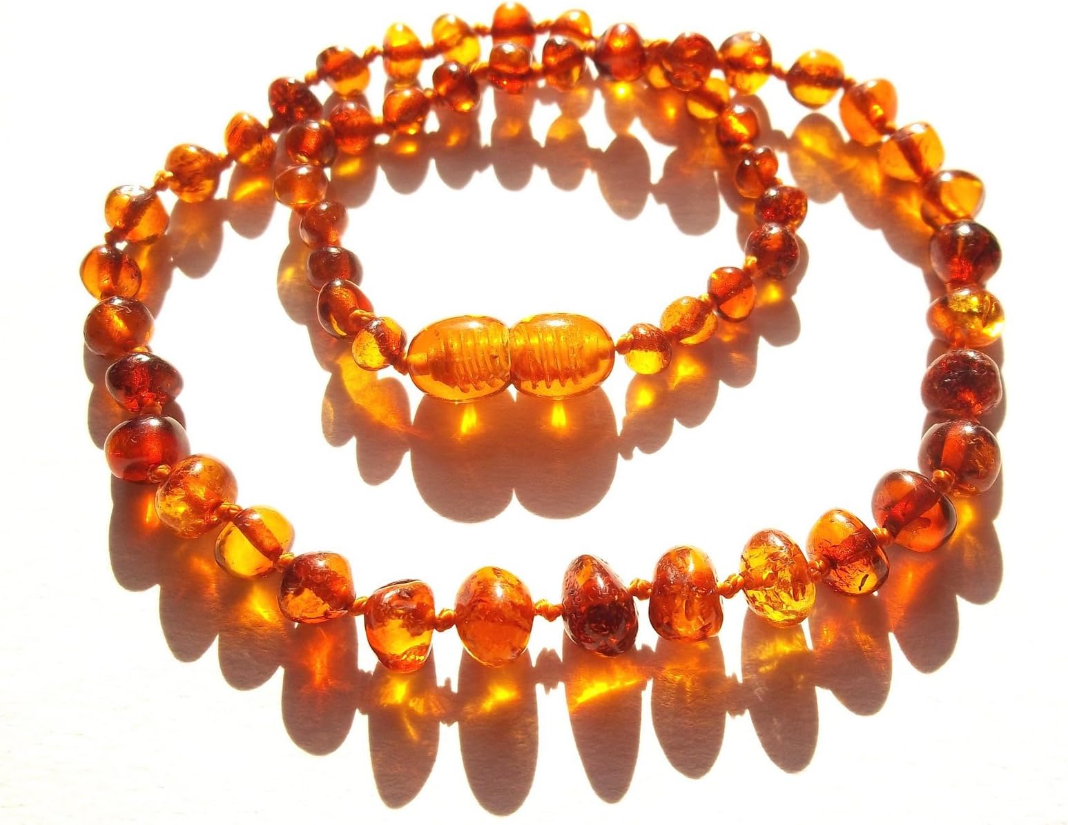 Amberta® Premium Baltic Amber Necklace 33 cm