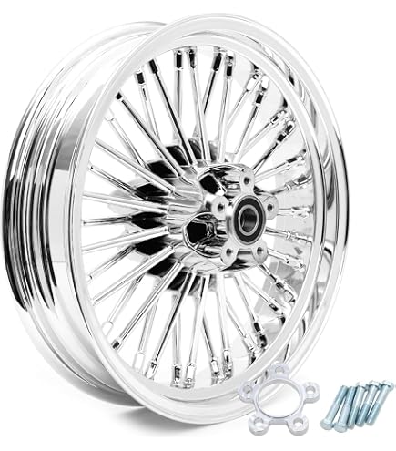 GLIDE ホイール　350-16 ハーレー　ツーリング　16インチ Amazon.com: TOFR 16inch Chrome Rear Wheel Rim 36 Fat King Spokes