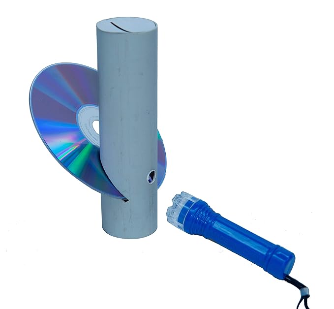 Buy Junior Scientist Cd Spectroscope Rainbow Science For Kids Make Your Own Spectroscope Spectroscopy Science Fair Project Online At Low Prices In India Amazon In