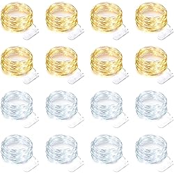 16 Pack 30 Led Fairy Lights Battery Operated String