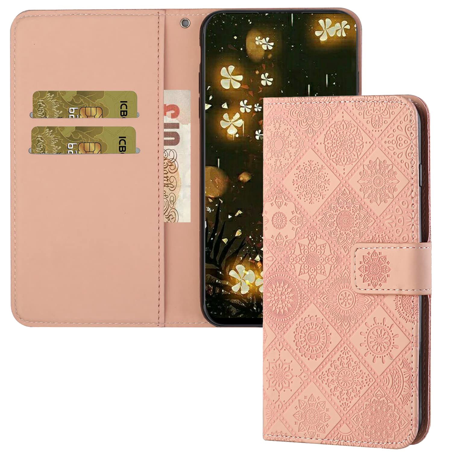QIWEIQINGWH Case for Xiaomi Redmi Note 11 Pro 5G, cover Redmi Note 11 Pro 5G, cover Redmi Note 11 Pro 5G, flip cover, cover Redmi Note 11 Pro 5G, flip case, Redmi Note 11 Pro 5G. Pink XCH