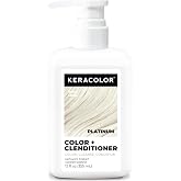 Keracolor Color + Clenditioner, Semi-Permanent Hair Color, 23 Shades | Color depositing conditioner softens &amp; tones while cleansing, deposit-only hair dye with keratin, coconut oil &amp; shea butter